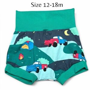 Custom made shorts-New- Bonds camper fabric